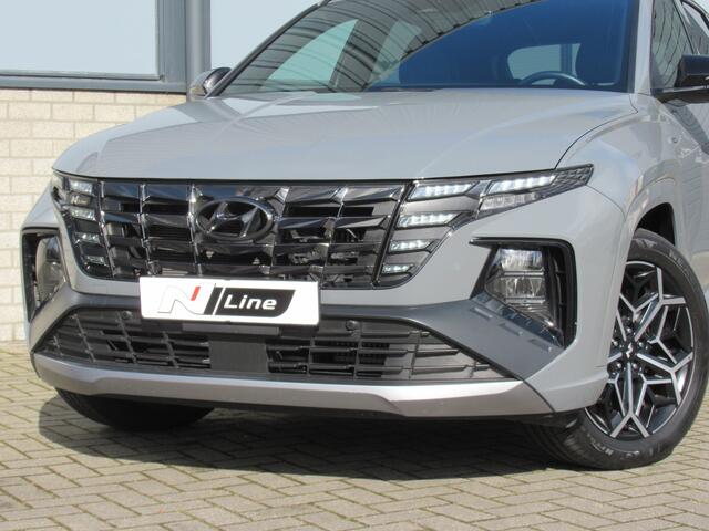 Hyundai TUCSON 1.6 T-GDI HEV 230 PK N Line ! 1e eigen | dealer onderh | 19"inch | alcantara | navi | dodehoek