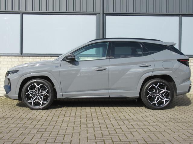 Hyundai TUCSON 1.6 T-GDI HEV 230 PK N Line ! 1e eigen | dealer onderh | 19"inch | alcantara | navi | dodehoek
