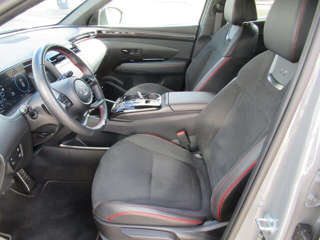 Hyundai TUCSON 1.6 T-GDI HEV 230 PK N Line ! 1e eigen | dealer onderh | 19"inch | alcantara | navi | dodehoek