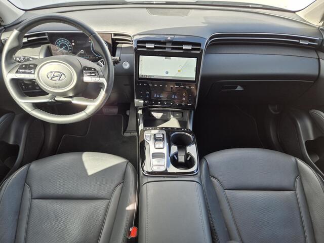 Hyundai TUCSON 1.6 T-GDI 230PK HEV Premium Sky Automaat / 1650kg Trekgewicht / Apple Carplay Android Auto / Adaptief cruise control / Glazen schuif- en kanteldak / Stuur-, en Stoelverwarming / Stoelventilatie /
