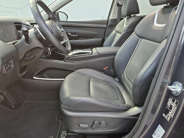 Hyundai TUCSON 1.6 T-GDI 230PK HEV Premium Sky Automaat / 1650kg Trekgewicht / Apple Carplay Android Auto / Adaptief cruise control / Glazen schuif- en kanteldak / Stuur-, en Stoelverwarming / Stoelventilatie /