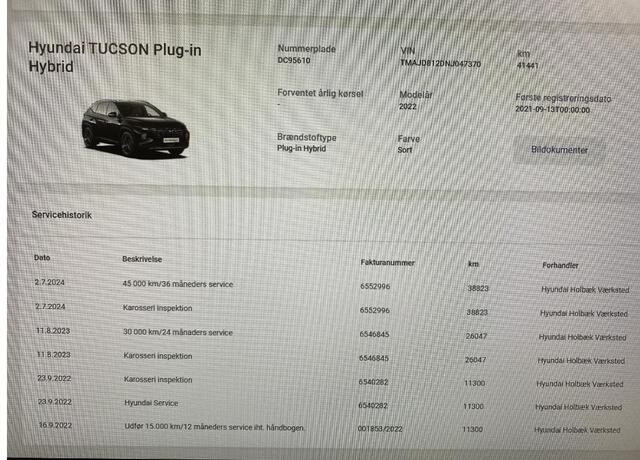 Hyundai TUCSON 1.6 T-GDI PHEV Comfort Smart Automaat / Adaptief Cruise / Elektrisch bedienbare achterklep / 19" / Navigatie / Stuur- en Stoelverwarming /