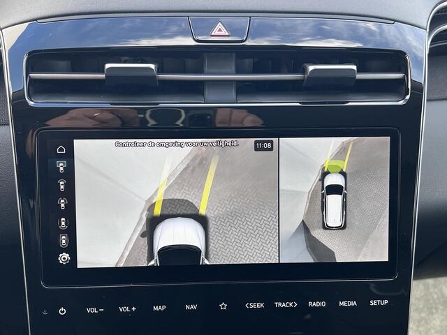 Hyundai TUCSON 1.6 T-GDI HEV 230pk Premium / Afn. Trekhaak 1650kg / Dealer onderhouden / Stoelventilatie, stuur-, stoel- en achterbankverwarming / Navi / Apple Carplay Android / 19" LM / Cam 360° /