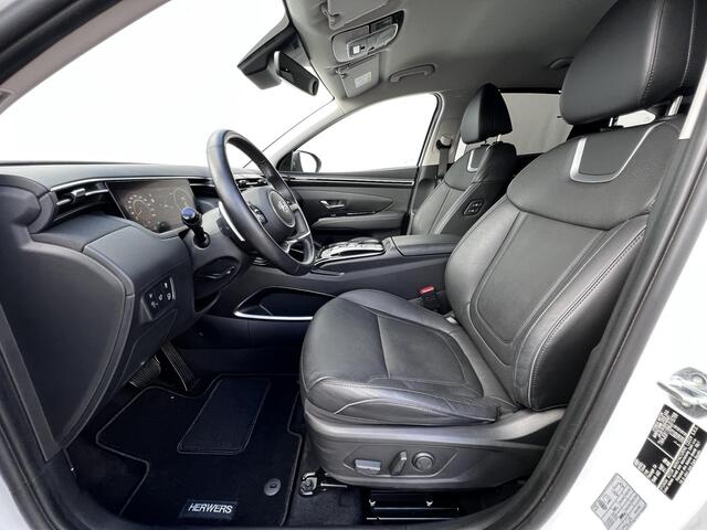 Hyundai TUCSON 1.6 T-GDI HEV 230pk Premium / Afn. Trekhaak 1650kg / Dealer onderhouden / Stoelventilatie, stuur-, stoel- en achterbankverwarming / Navi / Apple Carplay Android / 19" LM / Cam 360° /