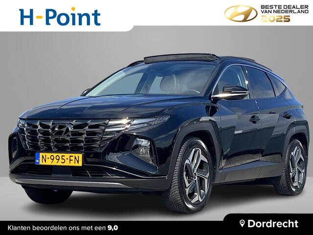 Hyundai TUCSON 1.6 T-GDI HEV 230PK Premium Sky | Panorama schuifdak | Trekhaak |Lederen bekleding | Lichtmetalen velgen 19'' | 360o graden camera | Orig.Ned |