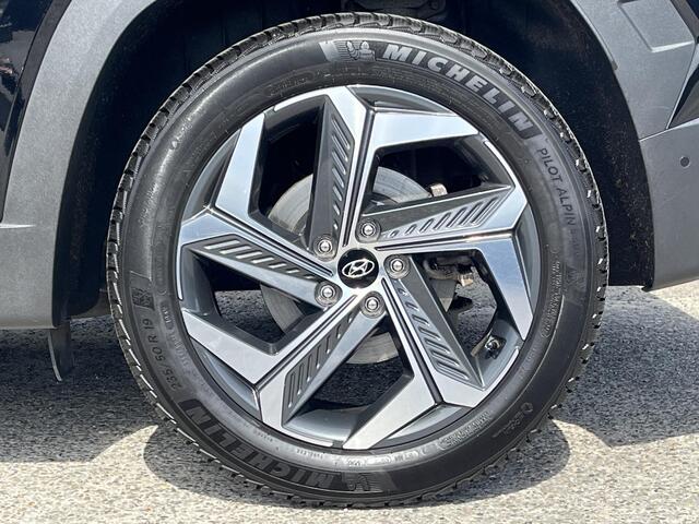 Hyundai TUCSON 1.6 T-GDI HEV 230PK Premium Sky | Panorama schuifdak | Trekhaak |Lederen bekleding | Lichtmetalen velgen 19'' | 360o graden camera | Orig.Ned |