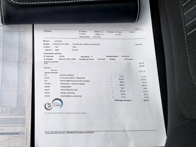 Hyundai TUCSON 1.6 T-GDI HEV 230pk Comfort Automaat / Trekhaak / 1650KG Trekgewicht / Navigatie / Camera