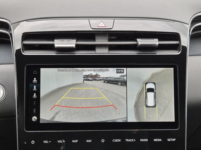 Hyundai TUCSON 1.6 T-GDI PHEV Plug-in Premium 4WD Automaat / Accu SoH 100% / Stuur- en Stoelverwarming / Rondom zicht camera / Stoelventilatie / Apple Carplay Android Auto / Elektrische achterklep / Adaptief cruise control /