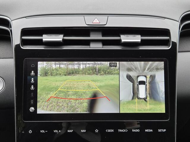Hyundai TUCSON 1.6 T-GDI HEV 230pk Premium Sky Automaat / Afneembare trekhaak / 1650kg Trekgewicht / Glazen schuif- en kanteldak / Stuur- en Stoelverwarming / Apple Carplay Android Auto / Stoelventilatie voor / Rondomzicht camera /