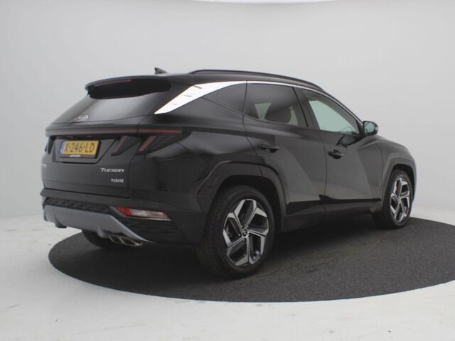 Hyundai TUCSON 1.6 T-GDI HEV Premium Sky AUTOMAAT / GROOT Glazenschuif-kanteldak / 19" LMV / Adaptieve Cruise Control / Historie aanwezig / 1650KG Trekgewicht / Navigatie / Full Option /