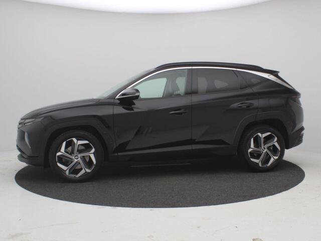 Hyundai TUCSON 1.6 T-GDI HEV Premium Sky AUTOMAAT / GROOT Glazenschuif-kanteldak / 19" LMV / Adaptieve Cruise Control / Historie aanwezig / 1650KG Trekgewicht / Navigatie / Full Option /
