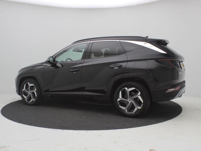 Hyundai TUCSON 1.6 T-GDI HEV Premium Sky AUTOMAAT / GROOT Glazenschuif-kanteldak / 19" LMV / Adaptieve Cruise Control / Historie aanwezig / 1650KG Trekgewicht / Navigatie / Full Option /
