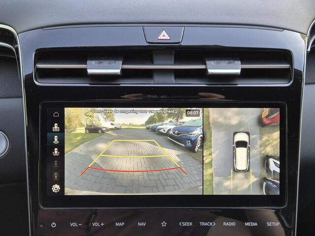 Hyundai TUCSON 1.6 T-GDI HEV 230pk Premium Automaat / 1650kg Trekgewicht / Apple Carplay Android Auto / Stuur- en Stoelverwarming / Elektrische achterklep / Krell Sound Systeem / Rondomzicht camera /