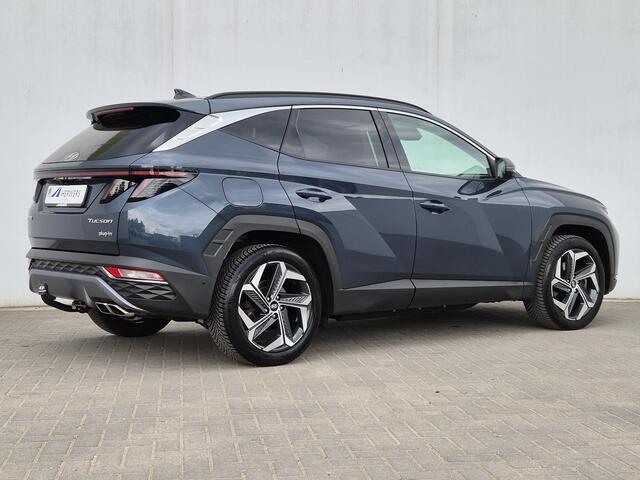 Hyundai TUCSON 1.6 T-GDI PHEV Plug-in Premium 4WD Automaat / Trekhaak Afneembaar / Trekgewicht 1350 Kg / Accu SoH 100% / Elektrische achterklep / Apple Carplay Android Auto / Stuur- en Stoelverwarming / Rondom zicht camera / Stoelventilatie