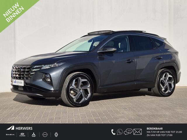 Hyundai TUCSON 1.6 T-GDI PHEV Premium Sky 4WD Automaat / Trekgewicht 1350Kg / Apple Carplay Android Auto / Stuur- en Stoelverwarming / Achteruitrijcamera / Krell Premium Audio / Stoelventilatie voor /