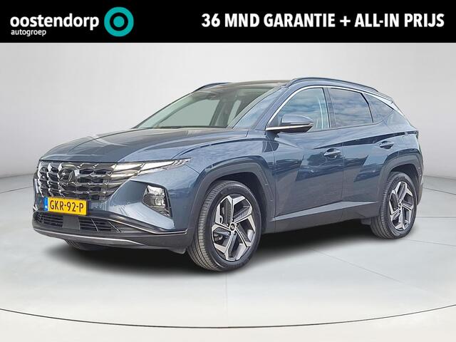 Hyundai TUCSON 1.6 T-GDI HEV Premium Sky | Automaat | Navigatie | Cruise Control Adaptief | Climate Control | Parkeersensoren | Parkeercamera | 36Mnd. Garantie | Rijklaar! |