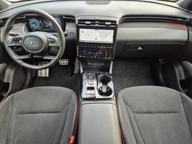 Hyundai TUCSON 1.6 T-GDI PHEV Plug-in N Line 4WD Automaat / Achteruitrijcamera / Apple Carplay Android Auto / Adaptief cruise control / Trekgewicht 1350 Kg / Stuur- en Stoelverwarming / / Elektrische bedienbare achterklep /
