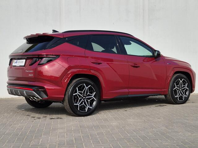 Hyundai TUCSON 1.6 T-GDI PHEV Plug-in N Line 4WD Automaat / Achteruitrijcamera / Apple Carplay Android Auto / Adaptief cruise control / Trekgewicht 1350 Kg / Stuur- en Stoelverwarming / / Elektrische bedienbare achterklep /