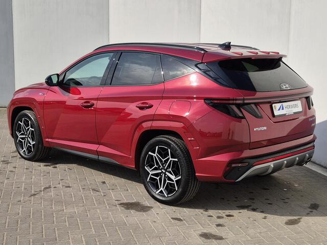 Hyundai TUCSON 1.6 T-GDI PHEV Plug-in N Line 4WD Automaat / Achteruitrijcamera / Apple Carplay Android Auto / Adaptief cruise control / Trekgewicht 1350 Kg / Stuur- en Stoelverwarming / / Elektrische bedienbare achterklep /