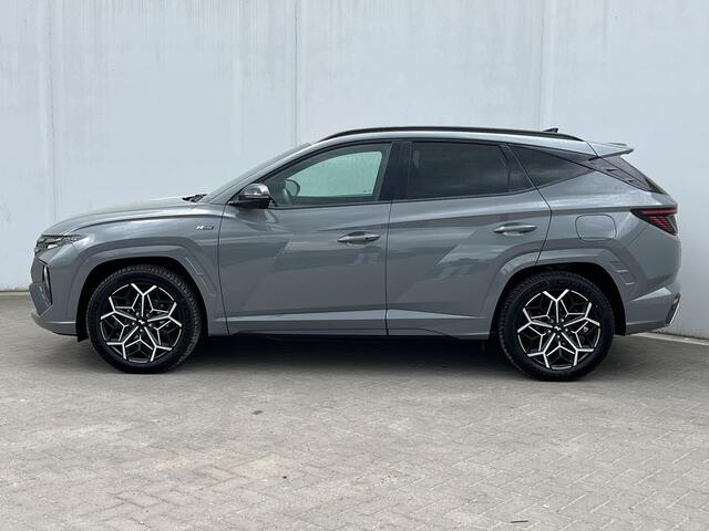 Hyundai TUCSON 1.6 T-GDI PHEV N Line 4WD Automaat / 100% Dealeronderhouden / Trekhaak (Trekgewicht 1.350kg) / 360° Camera / Apple Carplay & Android Auto / Stuur- en Stoelverwarming voor en achter / Stoelverkoeling / Elektrisch bedienbare stoelen- en achterklep / Keyles