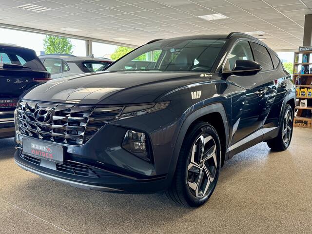 Hyundai TUCSON 1.6 T-GDI PHEV Premium 4WD 360cam, Leder, Stoelverwarming/ Koeling, L/m, Zeer mooi!