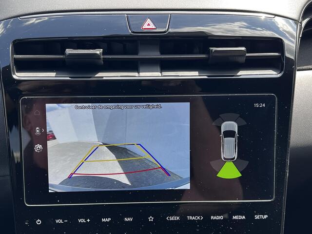 Hyundai TUCSON 1.6 T-GDI HEV 230pk N Line Edition / 1650kg Trekgewicht / Navigatie / Apple Carplay Android / Stoelverwarming / 19"LM wielen /