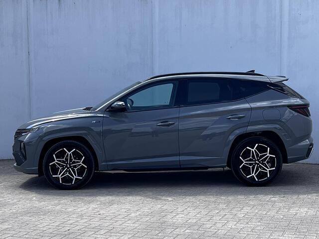 Hyundai TUCSON 1.6 T-GDI HEV 230pk N Line Edition / 1650kg Trekgewicht / Navigatie / Apple Carplay Android / Stoelverwarming / 19"LM wielen /