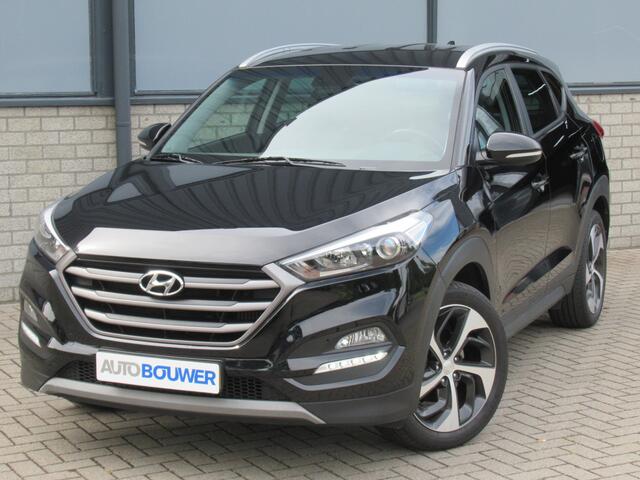 Hyundai TUCSON 1.6 T-GDI 177 PK Automaat 2e eigen | dealer onderh | Leder | tr.haak | navi | 19"inch