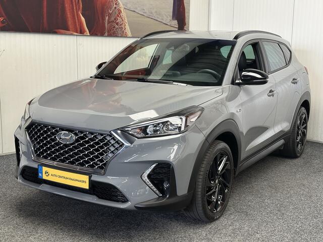 Hyundai TUCSON 1.6 T-GDI N-LINE NAVIGATIE CRUISE CONTROL STOELVERWARMING APPLE CARPLAY/ANDROID ACHTERUITRIJCAMERA RIJSTROOKSENSOREN ZEER MOOI !! 3010