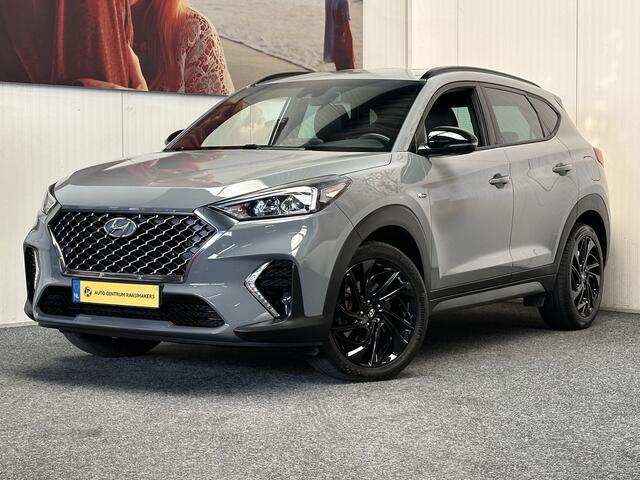 Hyundai TUCSON 1.6 T-GDI N-LINE NAVIGATIE CRUISE CONTROL STOELVERWARMING APPLE CARPLAY/ANDROID ACHTERUITRIJCAMERA RIJSTROOKSENSOREN ZEER MOOI !! 3010