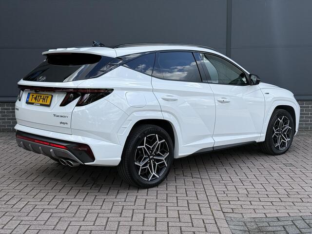 Hyundai TUCSON 1.6 T-GDI PHEV N Line Sky 4WD Ned. auto / Eerste Eigenaar / Dealer Onderhouden / Schuif Kantel Dak / Stoel Verkoeling+Verwarming / Elektrische Stoelen / Elektrische Achterklep /