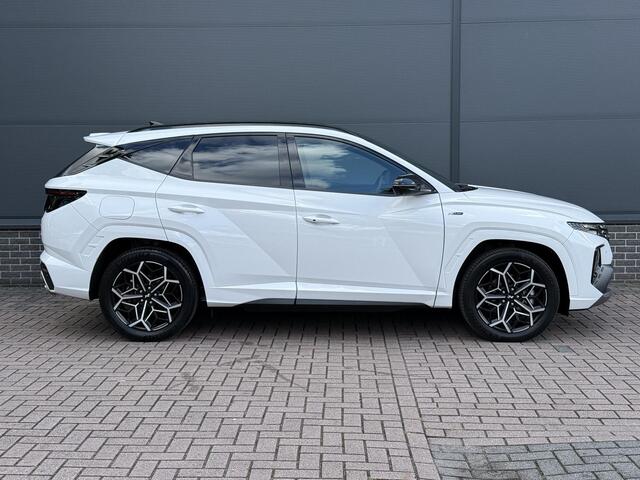 Hyundai TUCSON 1.6 T-GDI PHEV N Line Sky 4WD Ned. auto / Eerste Eigenaar / Dealer Onderhouden / Schuif Kantel Dak / Stoel Verkoeling+Verwarming / Elektrische Stoelen / Elektrische Achterklep /