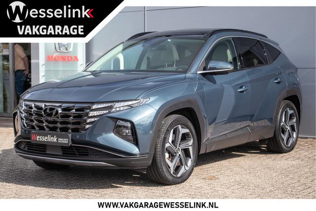 Hyundai TUCSON 1.6 T-GDI PHEV Premium Sky 4WD - All-in rijklrprs | Schuif/-kanteldak | Leer | Stoelv+vent. | Trekhaak