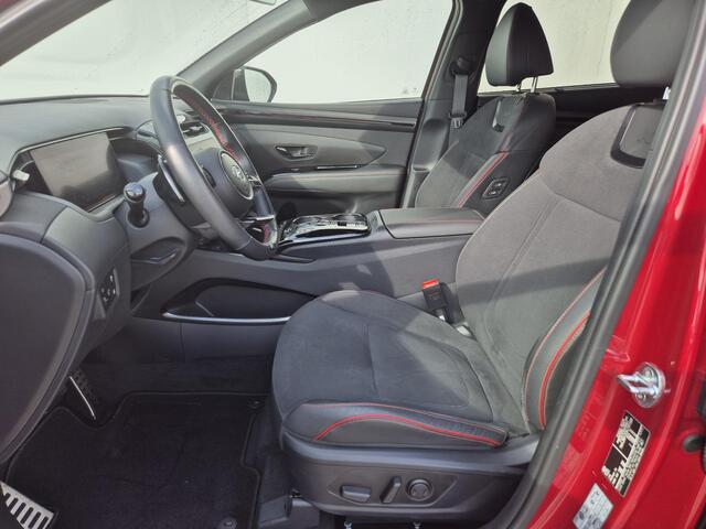 Hyundai TUCSON 1.6 T-GDI PHEV N Line 4WD Automaat / Apple Carplay Android Auto / Rondomzicht camera / Elektrische achterklep / Stuur-, Stoel en achterbankverwarming / Adaptief CC / Trekgewicht 1350 kg / Stoelventilatie /
