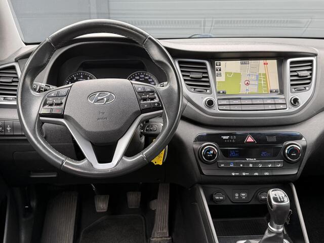 Hyundai TUCSON 1.6 GDi Premium 1e Eigenaar,Navi,Clima,Cruise,Camera,Trekhaak,Leder,APK tot 03-2026