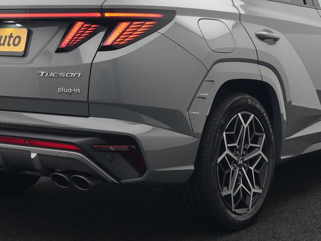 Hyundai TUCSON 1.6 T-GDI N Line Sky 4WD Plug In Hybrid 265pk PHEV | Panodak | Alcantara Sportstoelen Memory | Adaptive Cruise | Camera | Keyless | Krell Premium Sound | Apple Carplay | 19"L.M | Stuurverwarming |