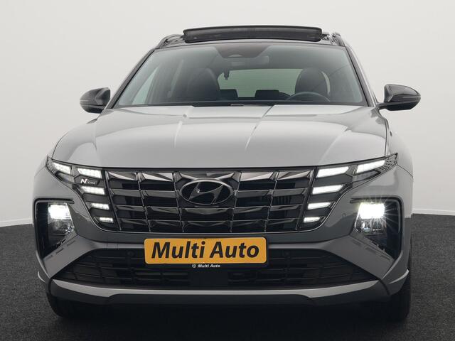 Hyundai TUCSON 1.6 T-GDI N Line Sky 4WD Plug In Hybrid 265pk PHEV | Panodak | Alcantara Sportstoelen Memory | Adaptive Cruise | Camera | Keyless | Krell Premium Sound | Apple Carplay | 19"L.M | Stuurverwarming |