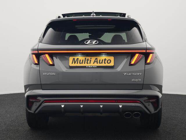 Hyundai TUCSON 1.6 T-GDI N Line Sky 4WD Plug In Hybrid 265pk PHEV | Panodak | Alcantara Sportstoelen Memory | Adaptive Cruise | Camera | Keyless | Krell Premium Sound | Apple Carplay | 19"L.M | Stuurverwarming |