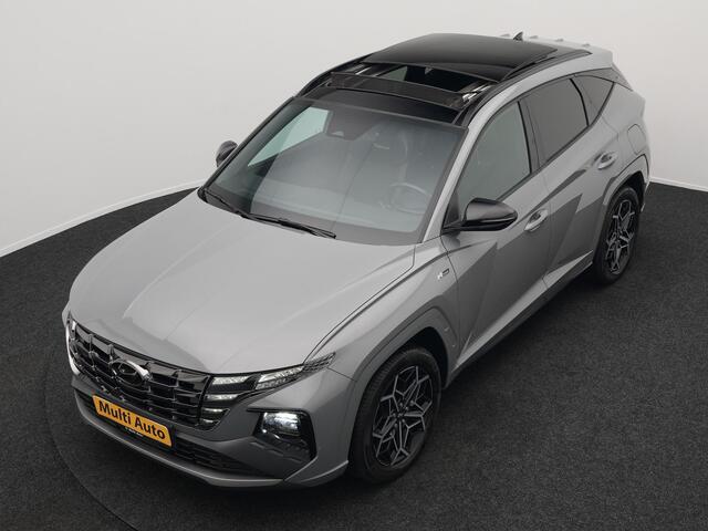 Hyundai TUCSON 1.6 T-GDI N Line Sky 4WD Plug In Hybrid 265pk PHEV | Panodak | Alcantara Sportstoelen Memory | Adaptive Cruise | Camera | Keyless | Krell Premium Sound | Apple Carplay | 19"L.M | Stuurverwarming |