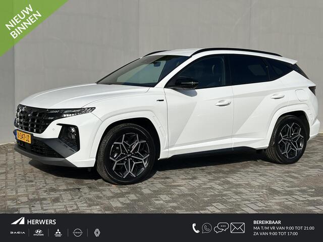 Hyundai TUCSON 1.6 T-GDI PHEV N Line 4WD / Trekhaak (1.350 kg ) / Elektrische kofferbak / Elektrisch verstelbare stoelen / Stoelverwarming / Stoelverkoeling / Adaptieve cruise control
