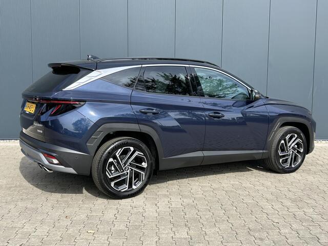Hyundai TUCSON 1.6 T-GDI HEV Premium / Leder / 360 Camera / Stoel- & Stuurverwarming / Stoelverkoeling / Navigatie / Adaptive Cruise Control / Climate Control / Snel Leverbaar! /