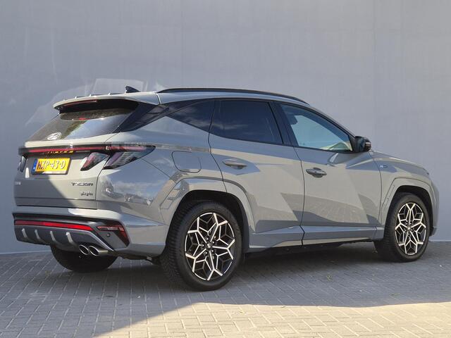 Hyundai TUCSON 1.6 T-GDI PHEV Plug-in N Line 4WD Automaat / Trekgewicht 1350 kg / Rondomzicht camera / Elektrische achterklep / Adaptief CC / Apple Carplay Android Auto / Stuur-,Stoel en Achterbankverwarming /