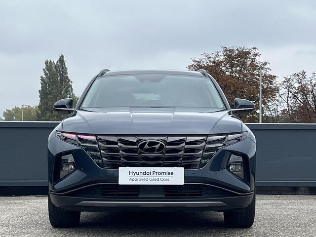 Hyundai TUCSON 1.6 T-GDI HEV Comfort Smart | Adaptieve cruisecontrol | 19'' Lichtmetalen velgen | Elektrische achterklep | Stuurverwarming | Stoelverwarming voor |