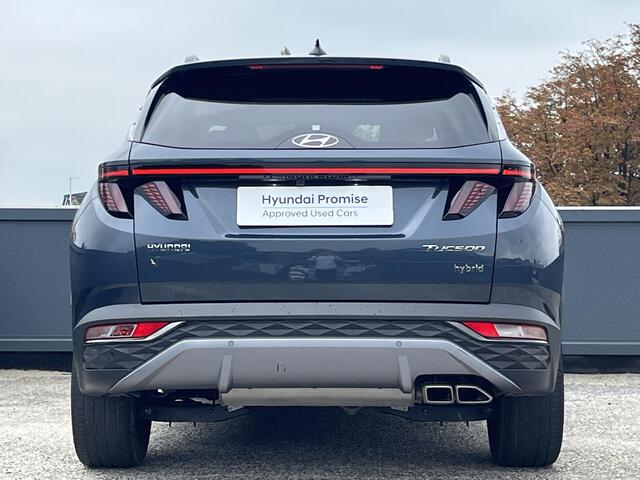 Hyundai TUCSON 1.6 T-GDI HEV Comfort Smart | Adaptieve cruisecontrol | 19'' Lichtmetalen velgen | Elektrische achterklep | Stuurverwarming | Stoelverwarming voor |