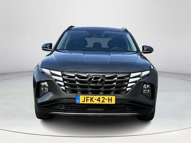 Hyundai TUCSON 1.6 T-GDI HEV Premium Sky | Stoelverwarming/verkoeling | Stuurverwarming | Schuif-kantel dak | Lederen bekleding | 2e zit-rij bankverwarming | 360graden camera | 3-zone klimaatcontrole | Elektrische geheugen stoelen | KRELL- premium audiosysteem |
