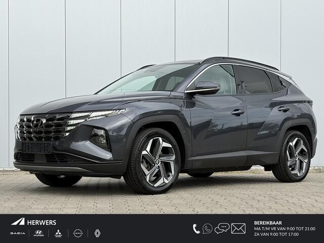 Hyundai TUCSON 1.6 T-GDI PHEV Premium Sky 4WD / Elektrisch glazen panorama-dak/ Kunstlederen bekleding / Apple Carplay/Android Auto/ Stoelverwarming Voor en Achter/