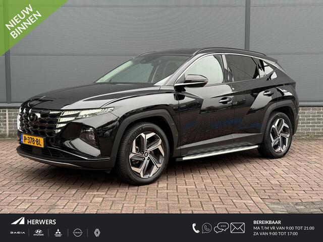 Hyundai TUCSON 1.6 T-GDI HEV Premium / 1ste Eigenaar / Dealer Onderhouden / Trekhaak afneembaar / 1650KG Trekgewicht / Stoel Verwarming+Verkoeling / 360º Camera / Elektrische Stoelen met Geheugen / Elektrische Achterklep /