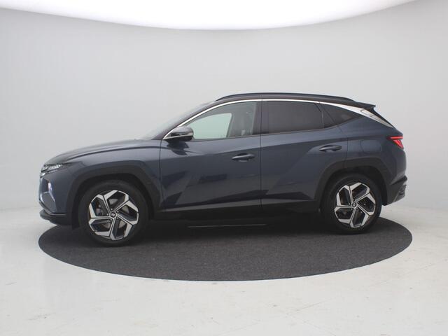 Hyundai TUCSON 1.6 T-GDI HEV Premium / Dealeronderhouden / Afneembare Trekhaak / 1650kg Trekgewicht / Stoel en Stuur Verwarming / 360 Camera / Stoelgeheugen / Verwarmde Achterbank / Navigatie / Lederen bekleding /