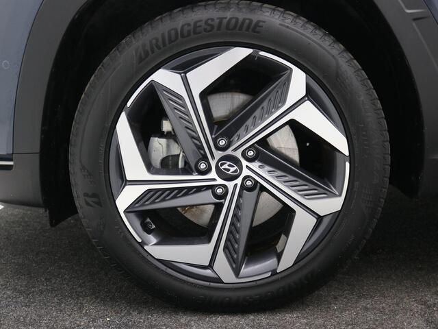 Hyundai TUCSON 1.6 T-GDI HEV Premium / Dealeronderhouden / Afneembare Trekhaak / 1650kg Trekgewicht / Stoel en Stuur Verwarming / 360 Camera / Stoelgeheugen / Verwarmde Achterbank / Navigatie / Lederen bekleding /