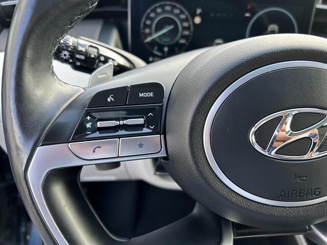 Hyundai TUCSON 1.6 T-GDI HEV Premium Sky | Stoelverwarming/verkoeling | Stuurverwarming | Schuif-kantel dak | Lederen bekleding | 2e zit-rij bankverwarming | 360graden camera | 3-zone klimaatcontrole | Elektrische geheugen stoelen | KRELL- premium audiosysteem |